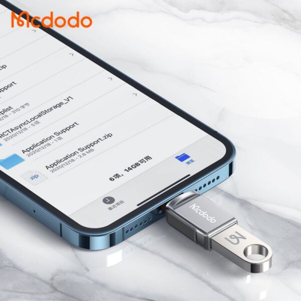 مبدل USB به لایتینینگ مک دودو مدل OT-8600