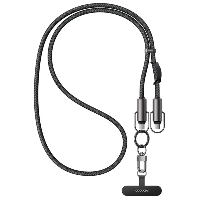 کابل usb-c به usb-c مک دودو مدل ca-683 به همراه بند گردنی