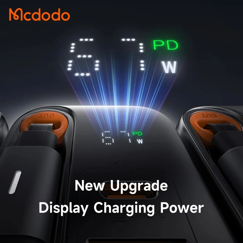 شارژر دیواری 67 وات مک دودو مدل CH-4100 به همراه کابل USB Type-C - Image 3