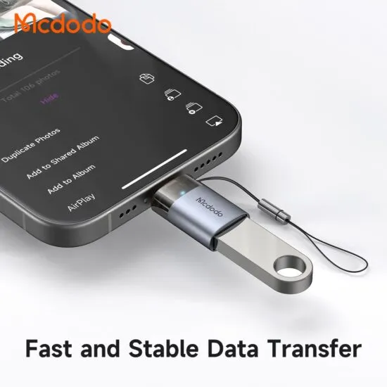 مبدل USB-A به لایتنینگ مک دودو OT-7390 - Image 5